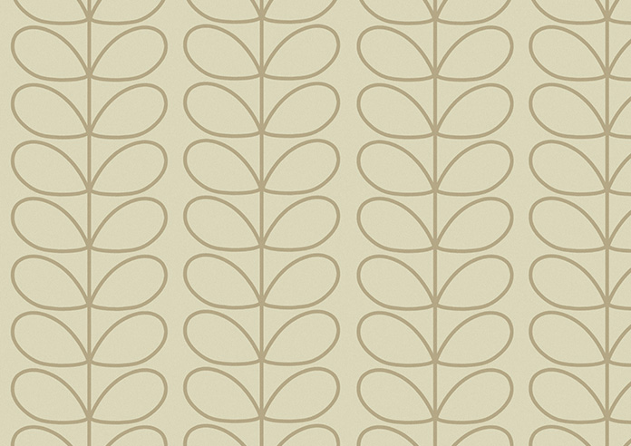 Orla Kiely Linear Stem, Natural - Roller Blind - Image 6